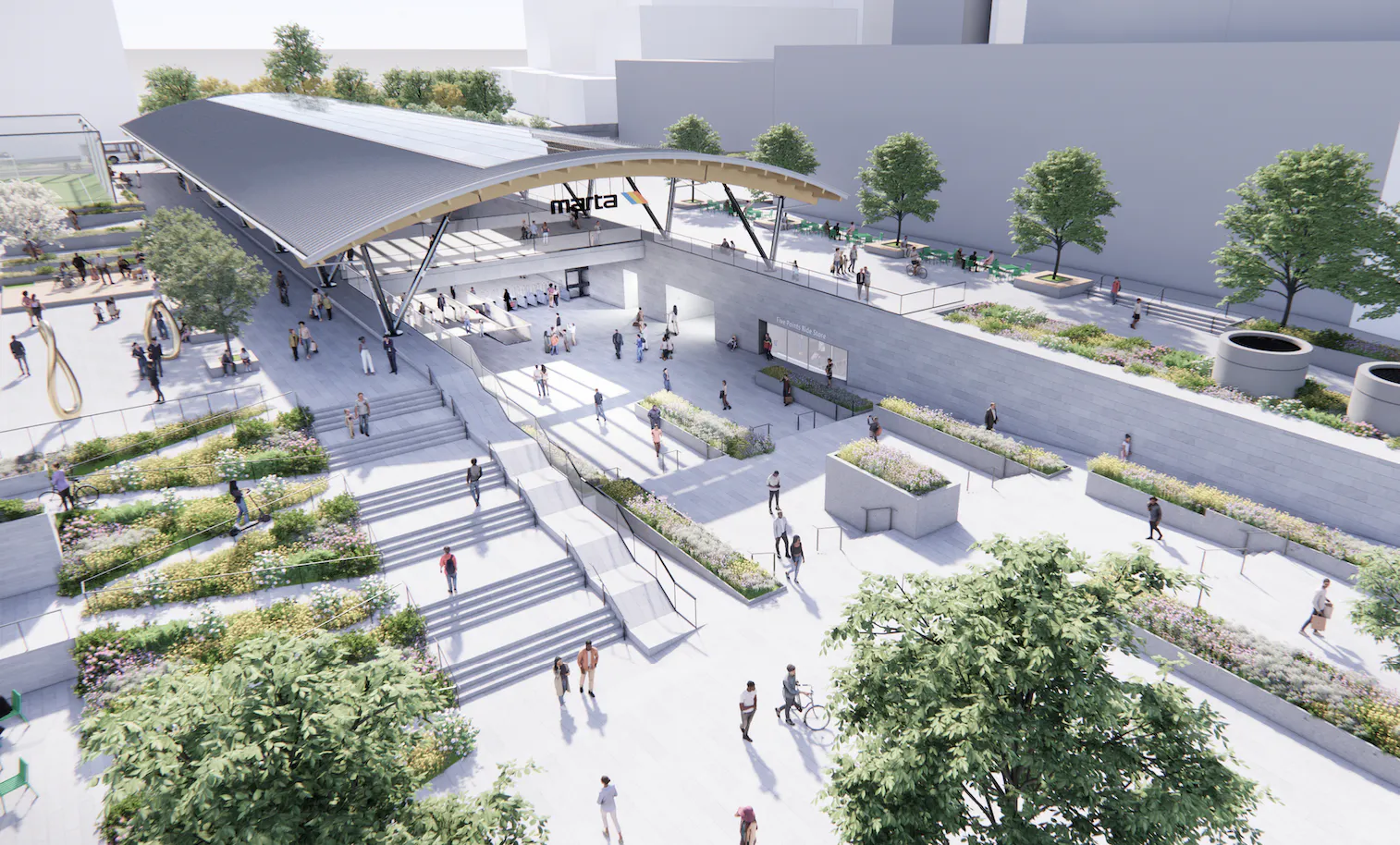 Five Points Rendering 2